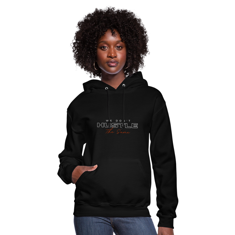 Different Hustle Women's Hoodie - black