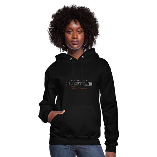 Different Hustle Women's Hoodie - black