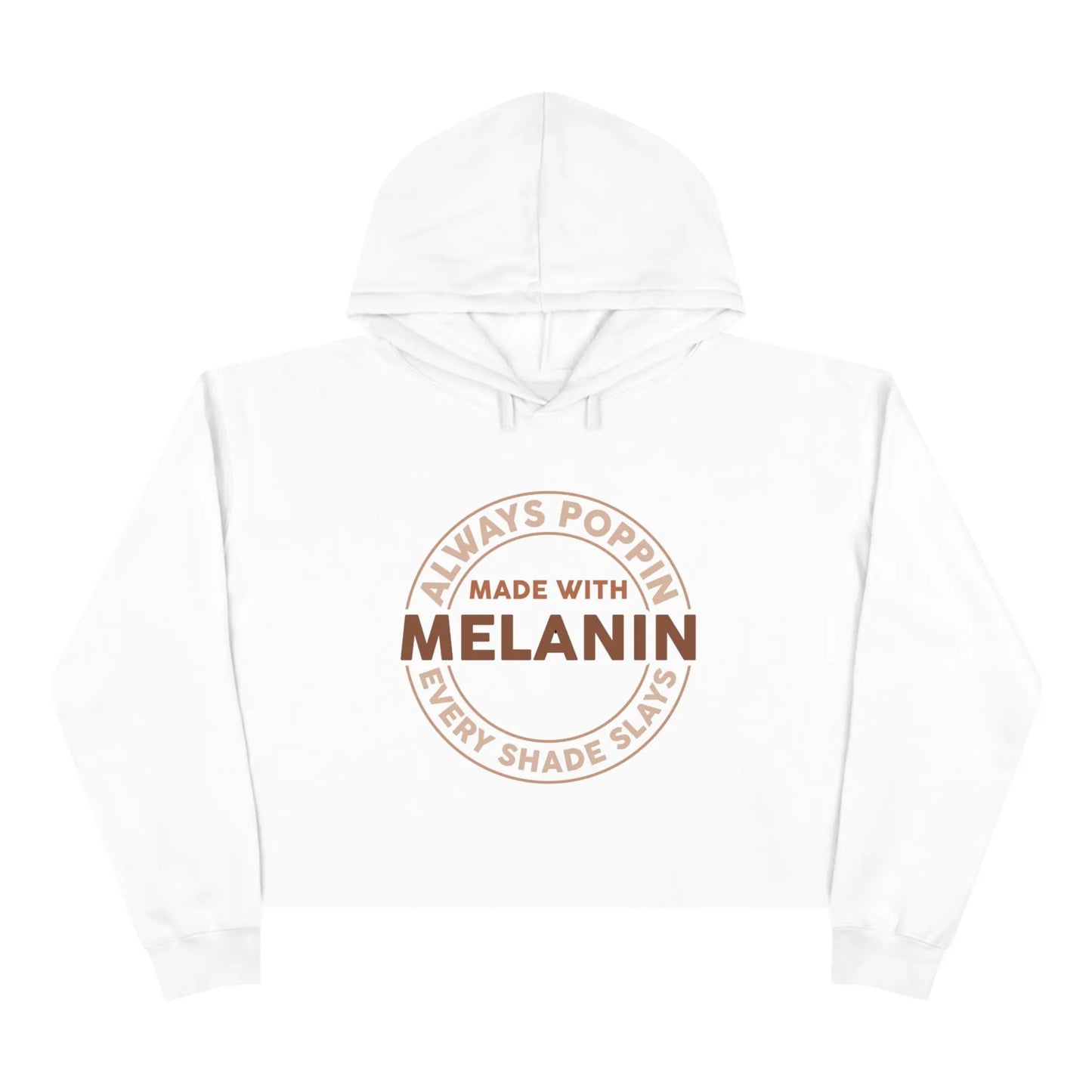 Always Poppin' Crop Hoodie