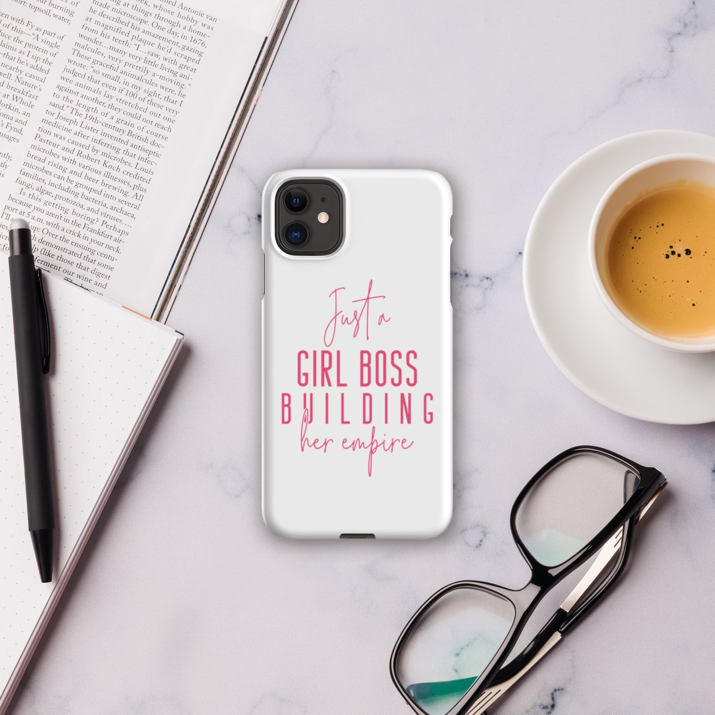 Just A Girl Boss iPhone Case