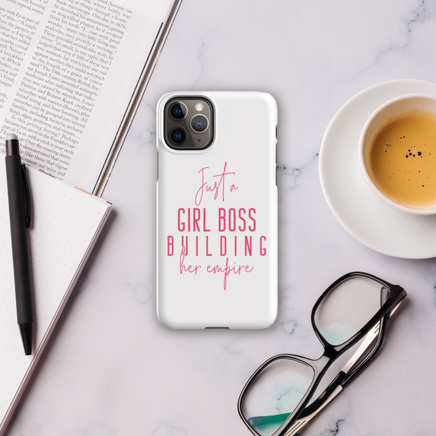 Just A Girl Boss iPhone Case