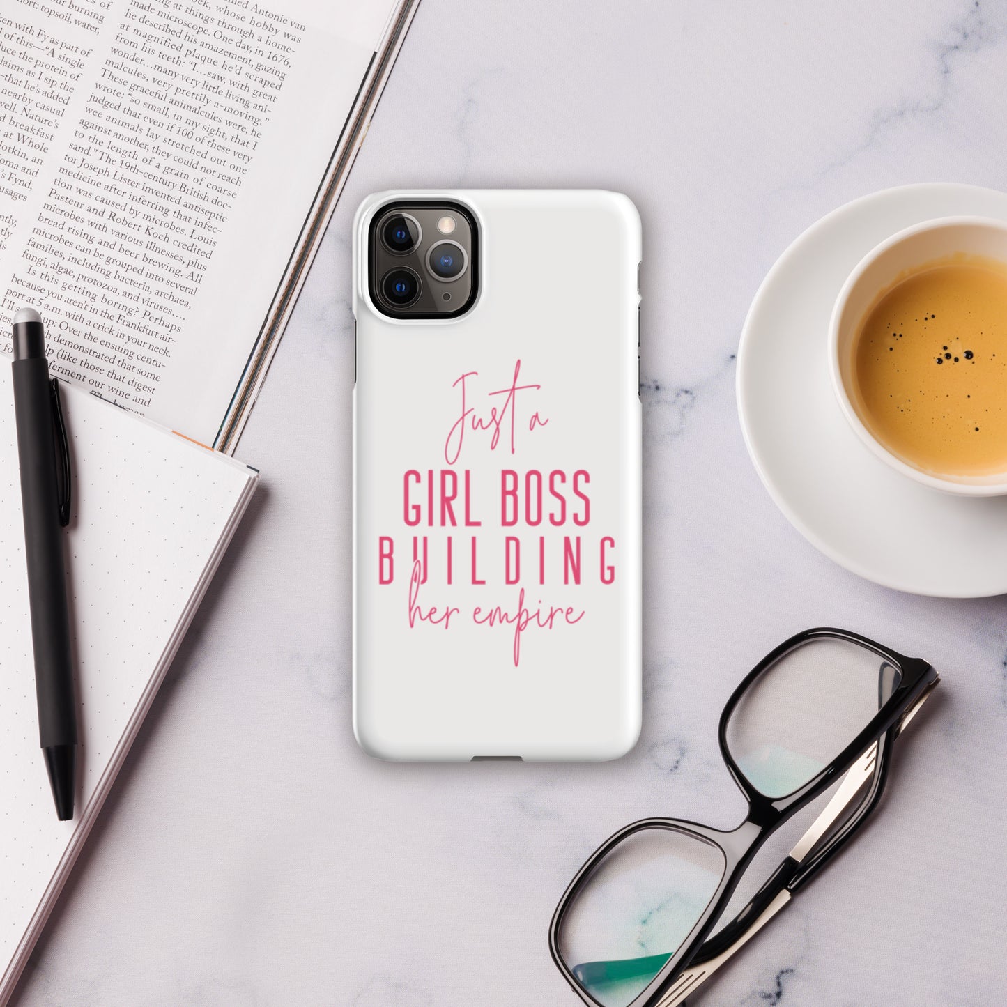 Just A Girl Boss iPhone Case