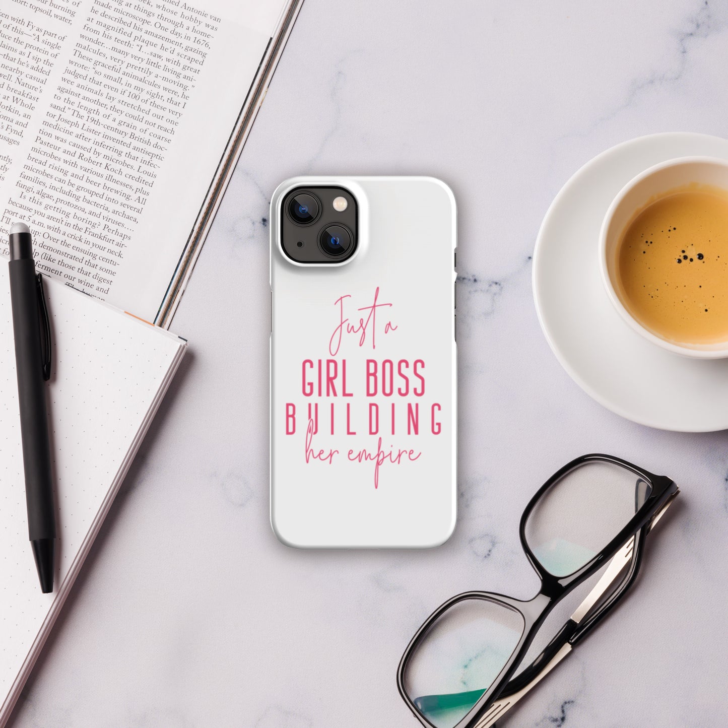 Just A Girl Boss iPhone Case