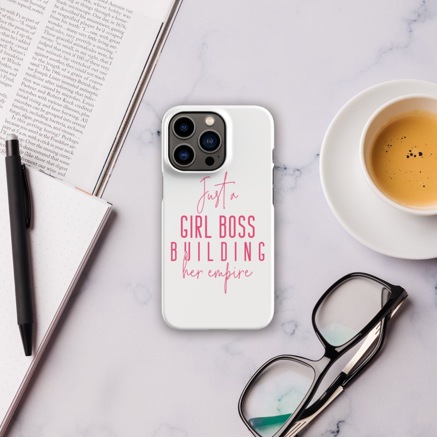 Just A Girl Boss iPhone Case