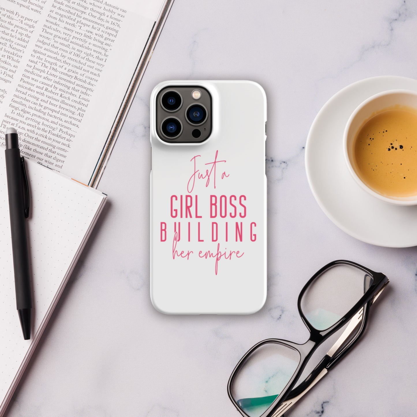 Just A Girl Boss iPhone Case