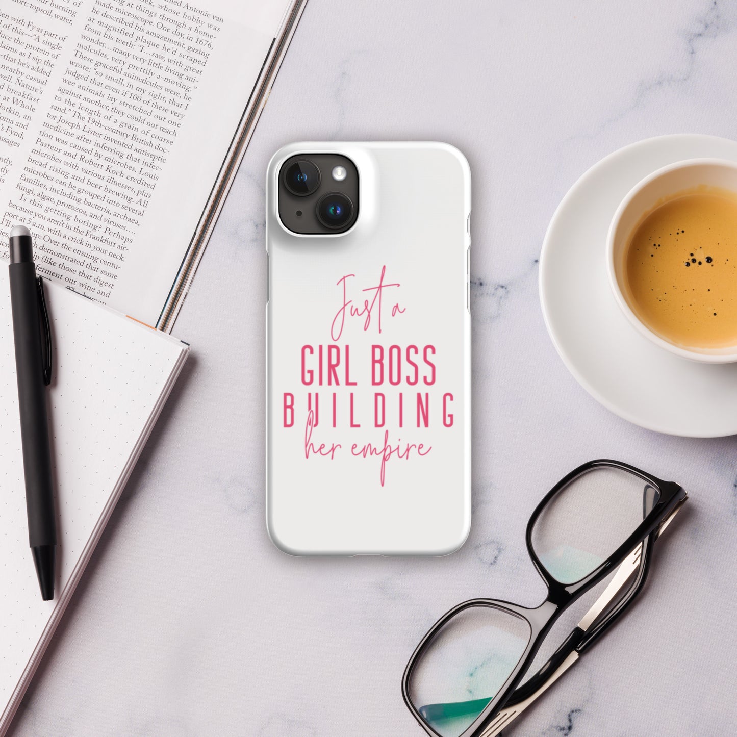 Just A Girl Boss iPhone Case