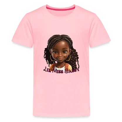 Little Miss Sassy Tee - pink