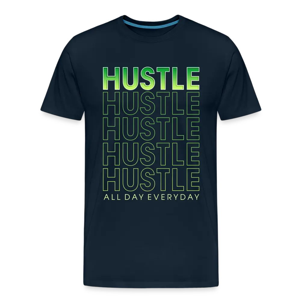 Hustle All Day - deep navy