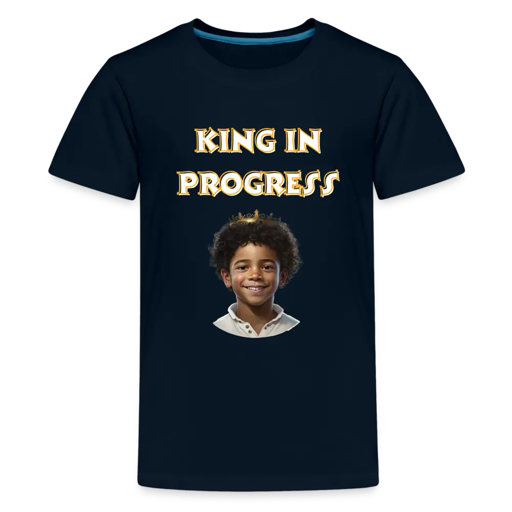 King In Progress - deep navy