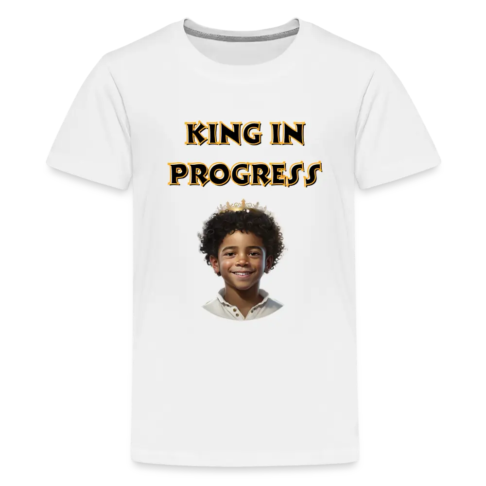 King In Progress - white