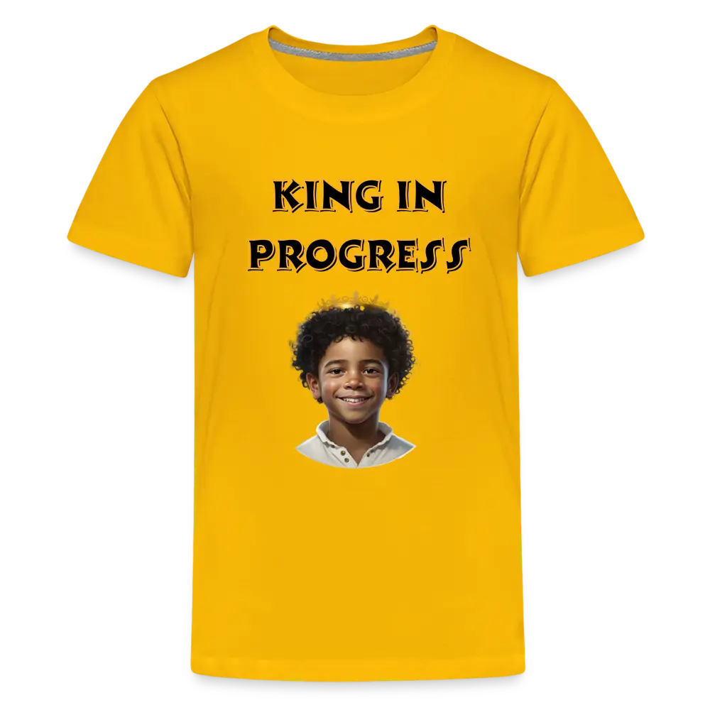 King In Progress - sun yellow