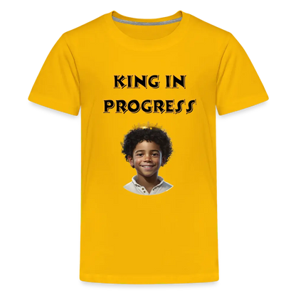 King In Progress - sun yellow