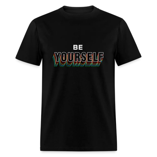 Be Yourself Tee - black