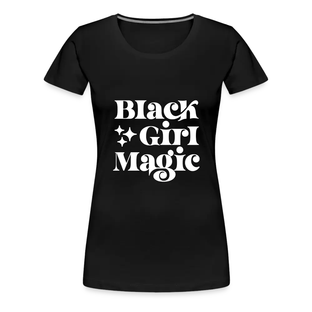 Black Girl Magic Tee - black