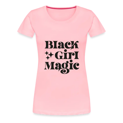 Black Girl Magic Tee - pink