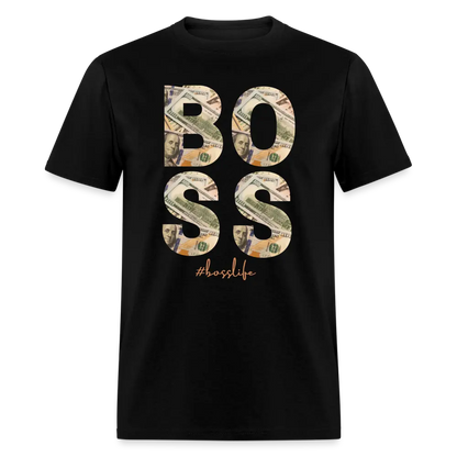 Boss Life T Shirt (Kings) - black