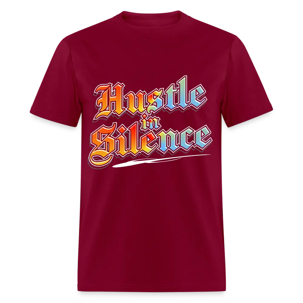 Hustle in Silence - burgundy