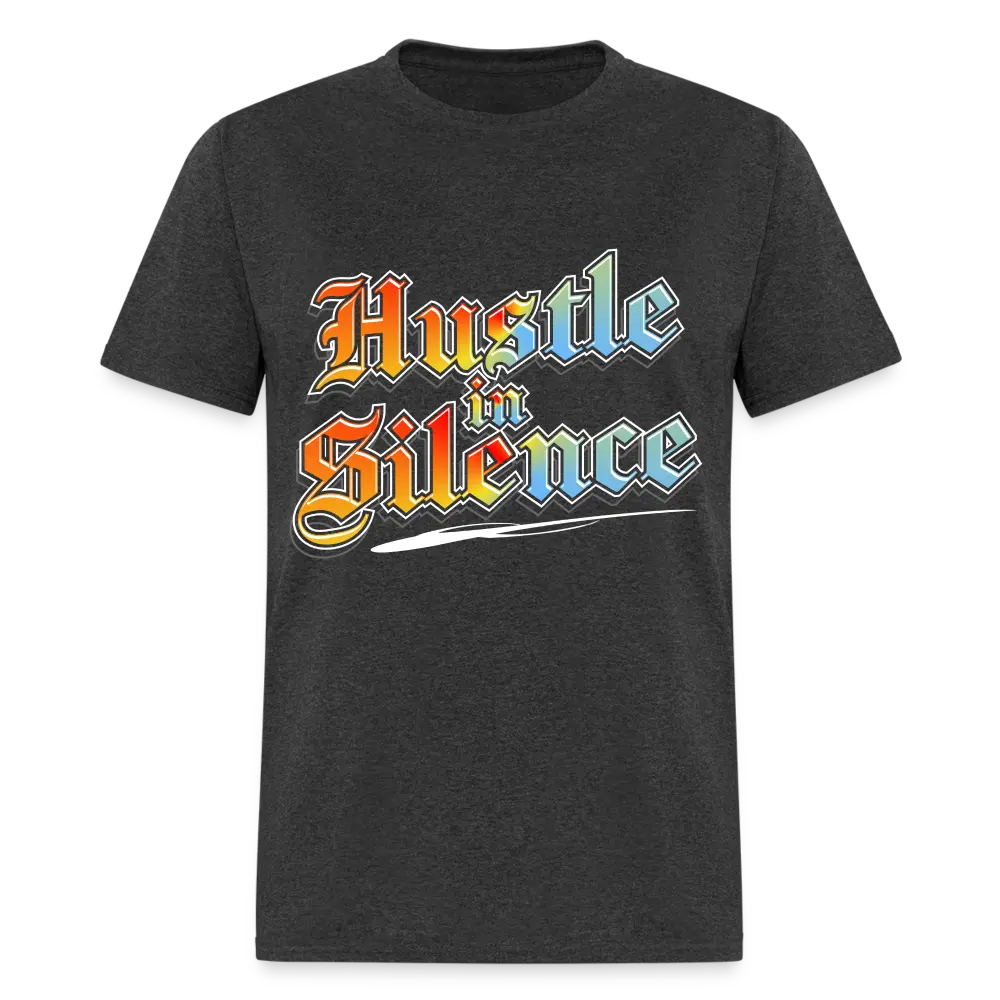 Hustle in Silence - heather black