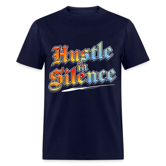 Hustle in Silence - navy