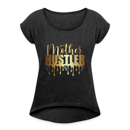 Mother Hustler Tee - heather black