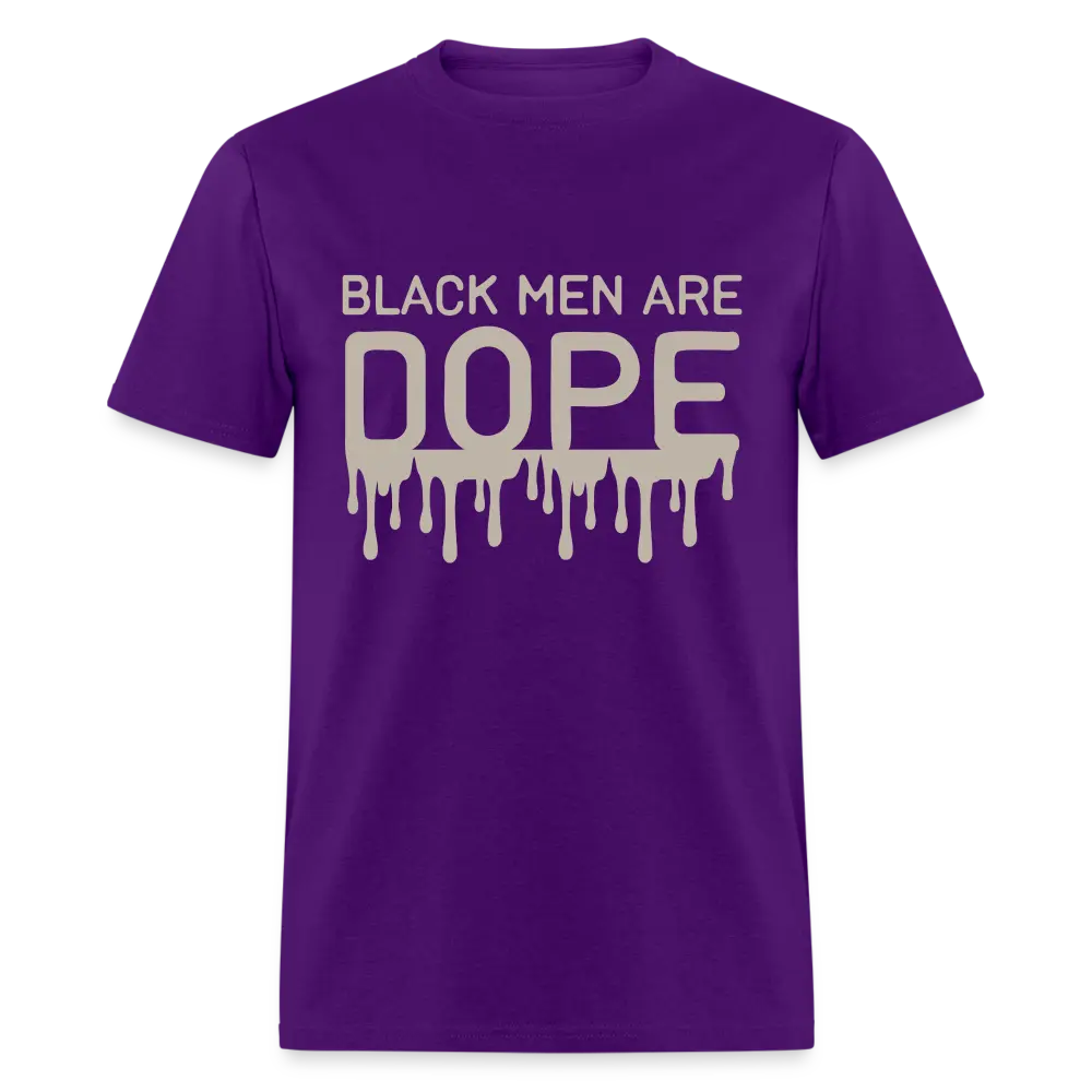 Black Men Are Dope - purple