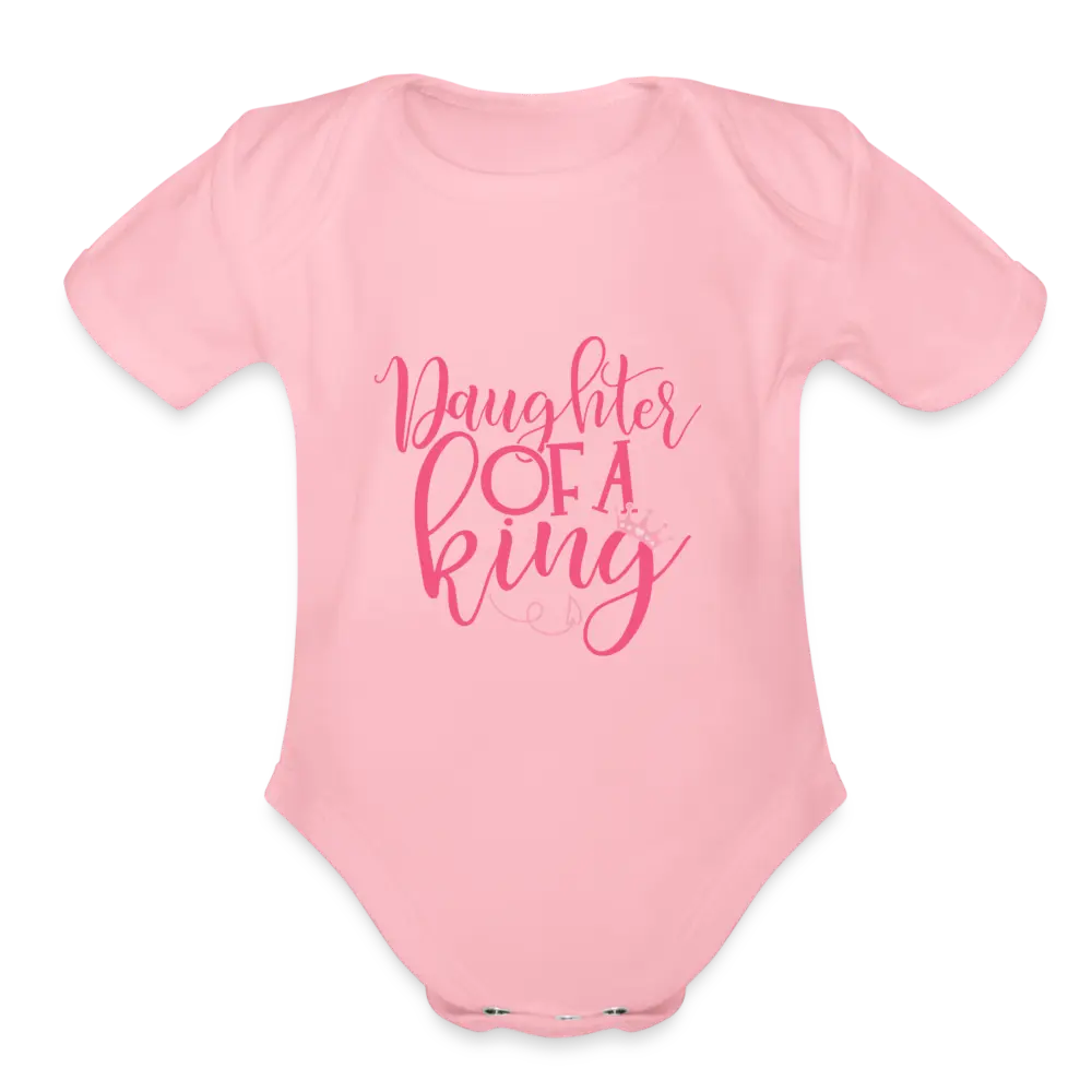 Daughter of a King Onesie - light pink