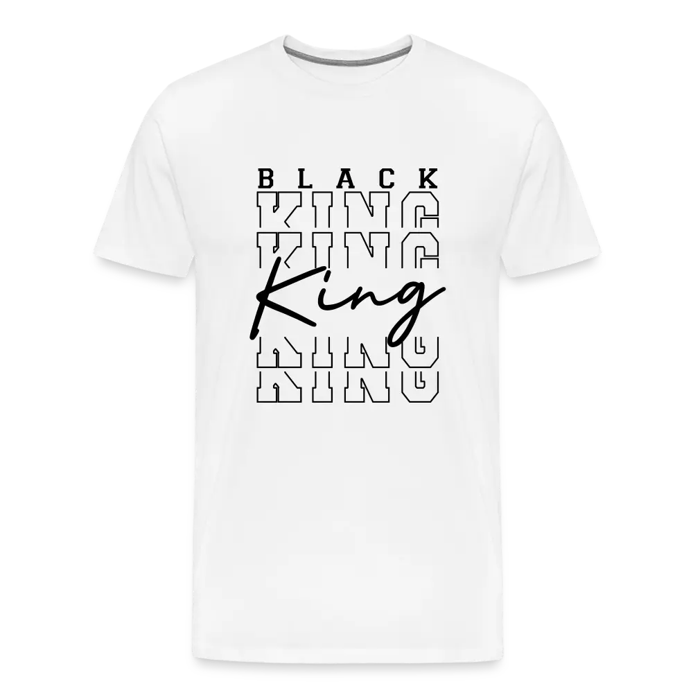 Black King Tee - white