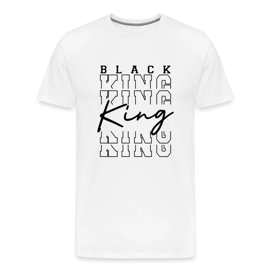 Black King Tee - white