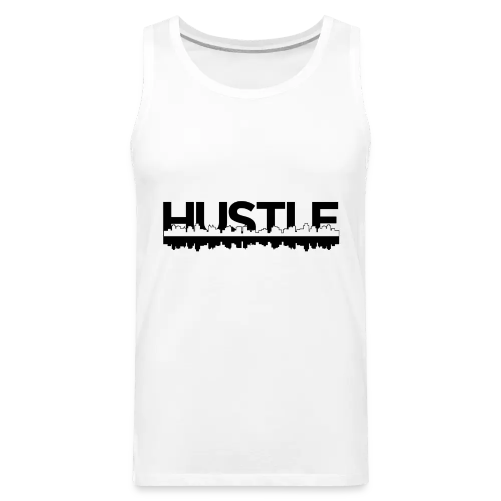 Hustle Muscle Shirt - Unleash Your Inner Drive! - white