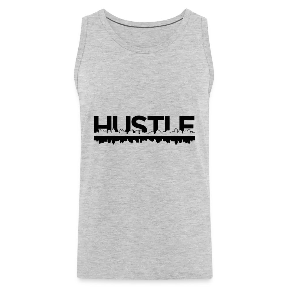 Hustle Muscle Shirt - Unleash Your Inner Drive! - heather gray