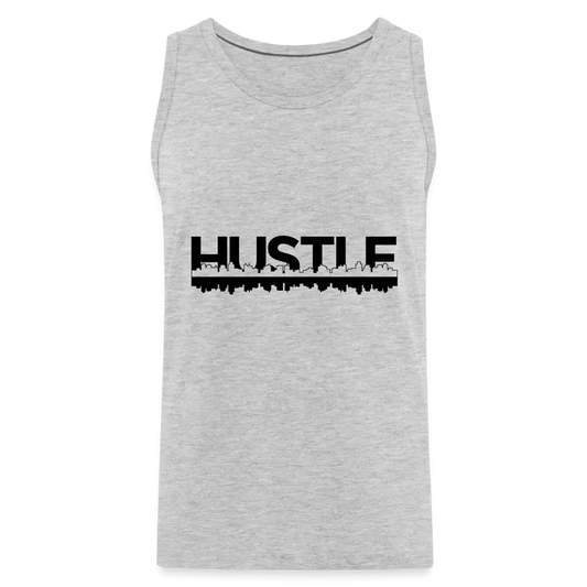 Hustle Muscle Shirt - Unleash Your Inner Drive! - heather gray