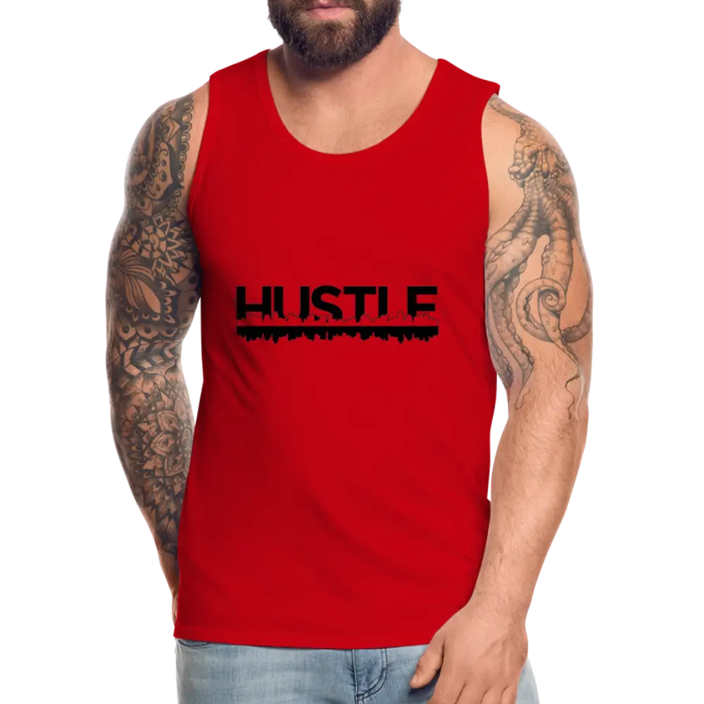 Hustle Muscle Shirt - Unleash Your Inner Drive! - red