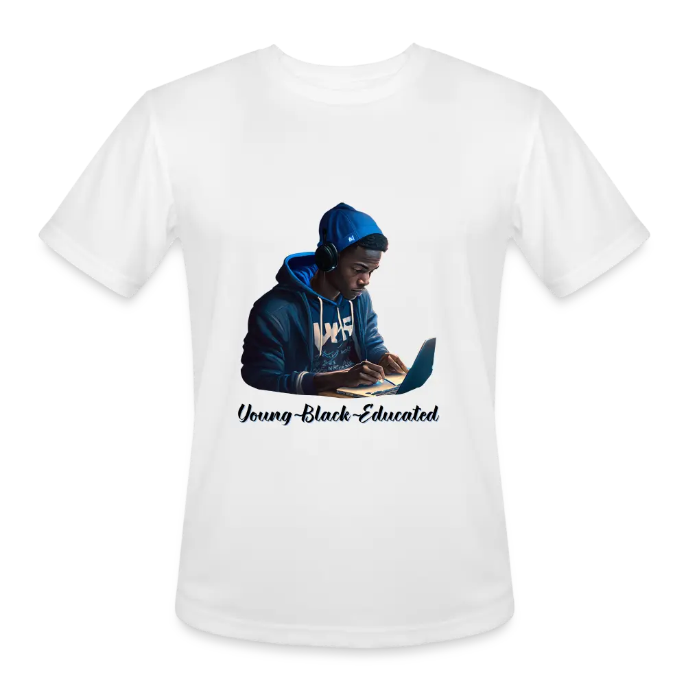 Young Black & Educated Tee - white