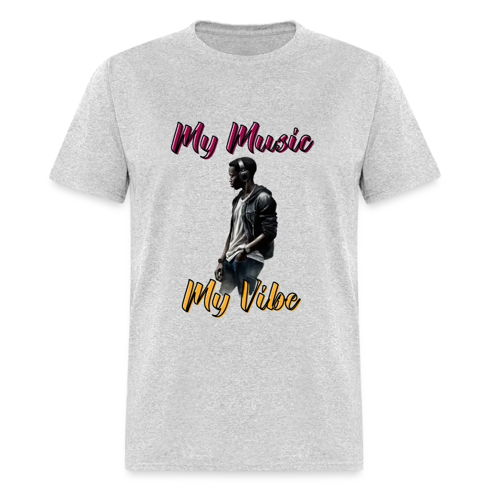 My Music My Vibe - heather gray