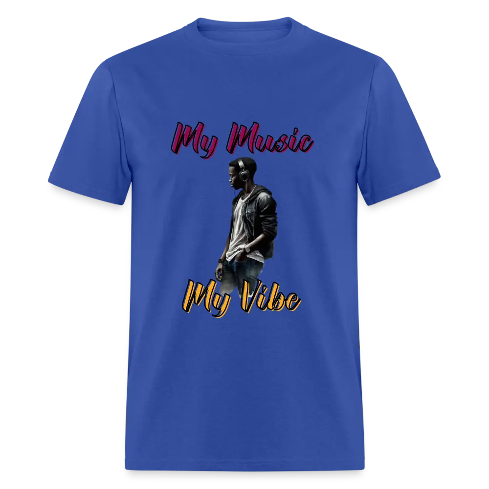 My Music My Vibe - royal blue