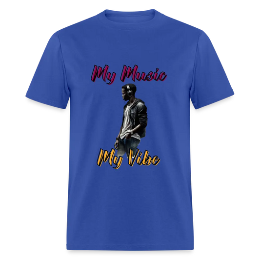 My Music My Vibe - royal blue