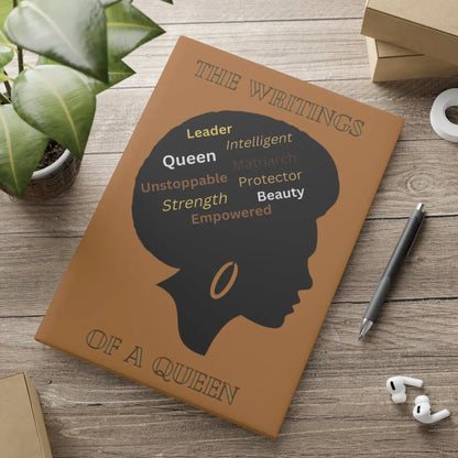 Queen's Writings Hardcover Notebook